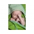 groene baby badcape